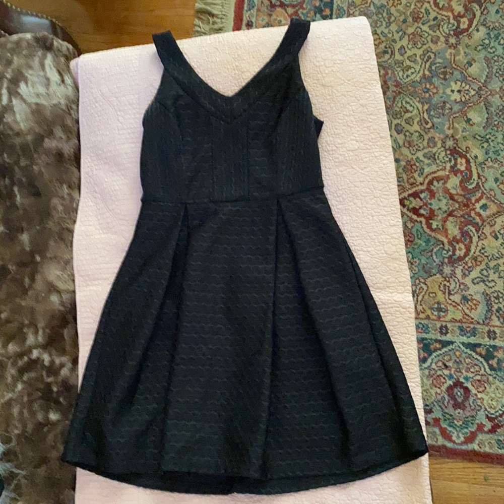 Charlotte Russe size M, little black dress; fit and flare.  Excellent condition
